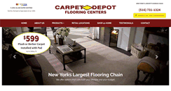 Desktop Screenshot of carpetdepotinc.com